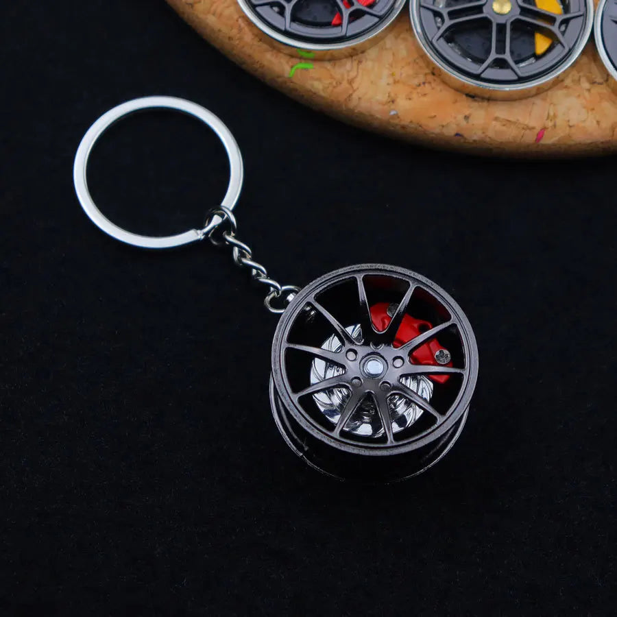 BoostTime™ Performance Felgen-Schlüsselanhänger | Metall Radnaben Design