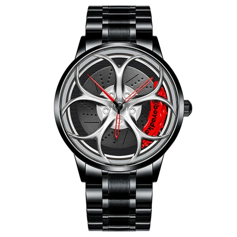 BoostTime™ Automatic – Sportliche Herren-Automatikuhr mit skelettiertem Zifferblatt | Edelstahl Performance Uhr mit Selbstaufzug