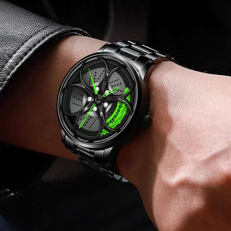 BoostTime™ Automatic – Sportliche Herren-Automatikuhr mit skelettiertem Zifferblatt | Edelstahl Performance Uhr mit Selbstaufzug
