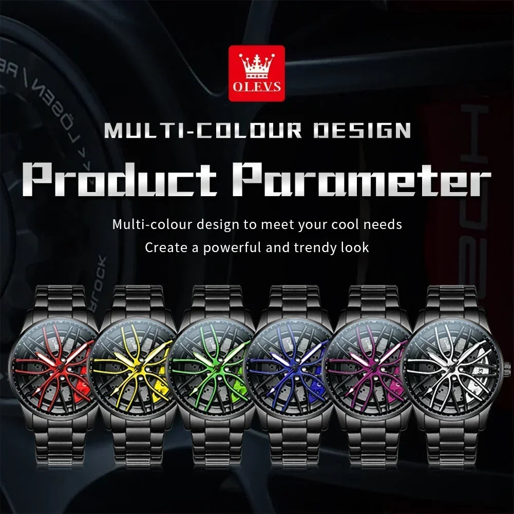 BoostTime™ – Performance Felgen-Uhr