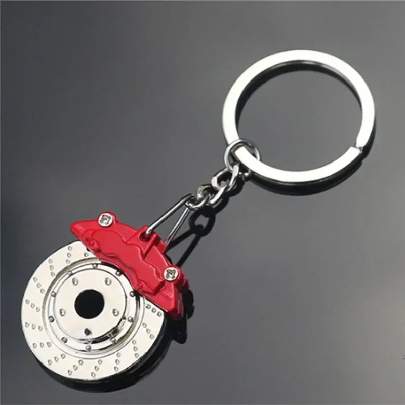 BoostTime™ Performance Bremsscheiben-Schlüsselanhänger | Metall | Rot